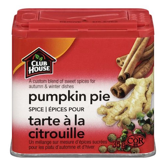 Épices pour tarte à la citrouille
