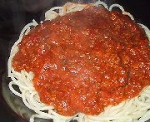 Sauce à spaghetti 1